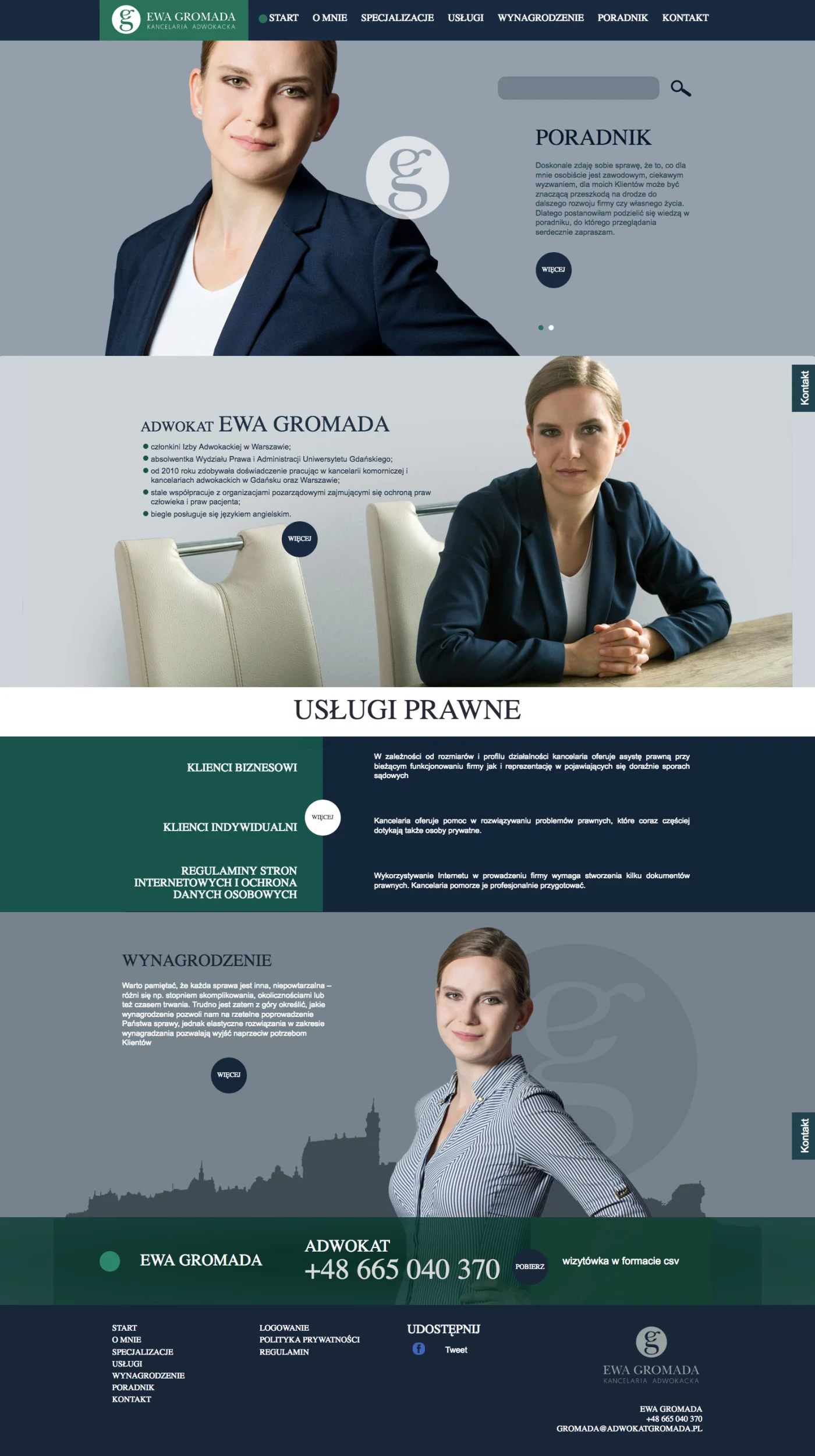 adwokatgromada.pl – wersja na komputer