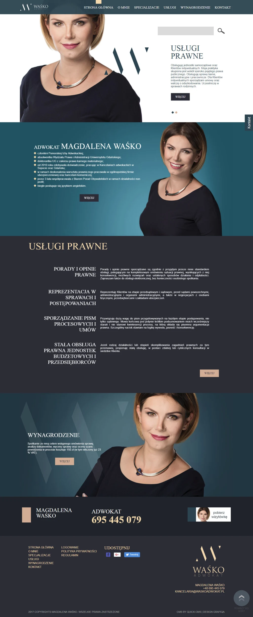 adwokatwasko.pl – wersja na komputer