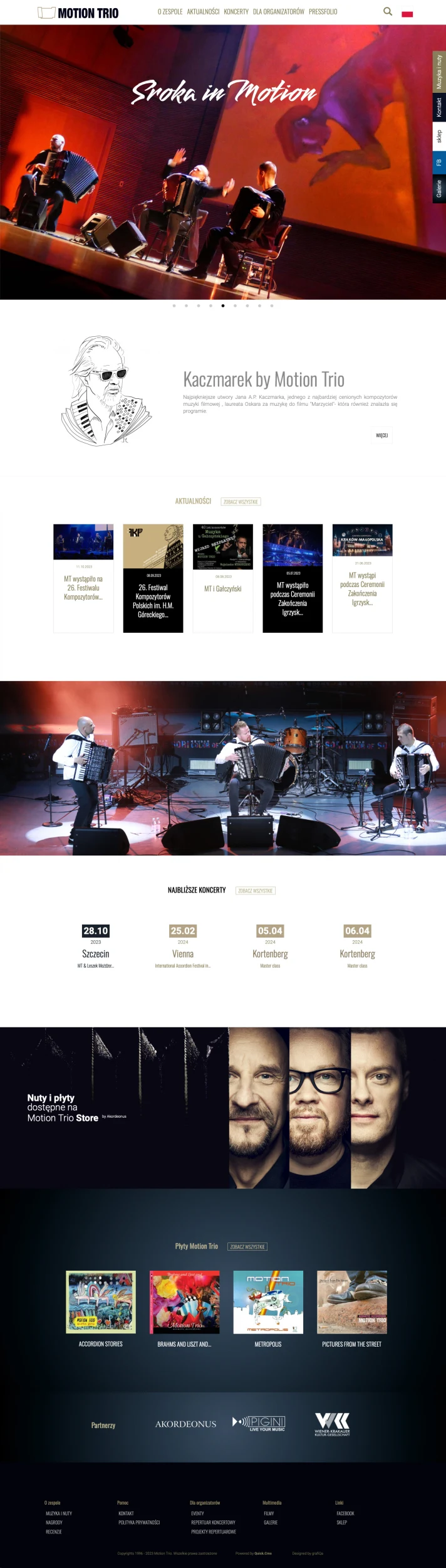 motiontrio.com – wersja na komputer