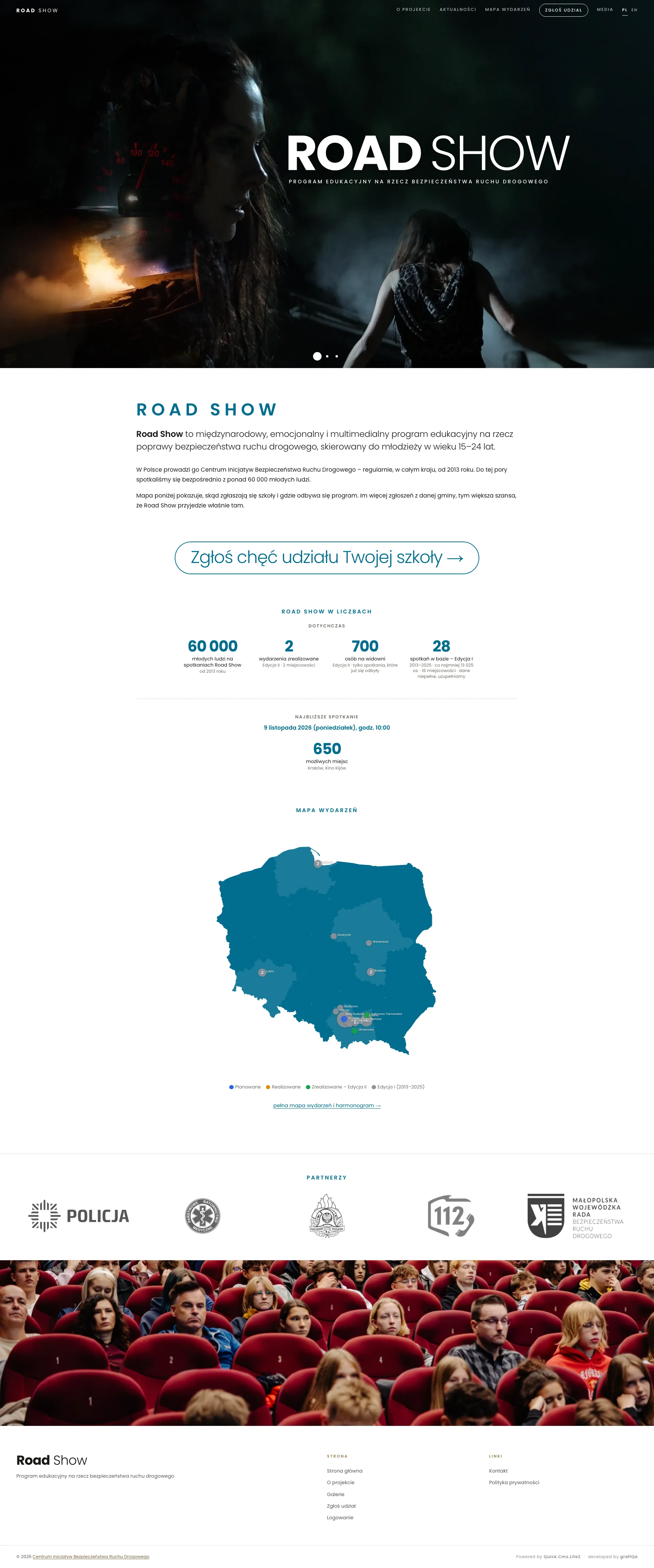 roadshow.com.pl – wersja na komputer