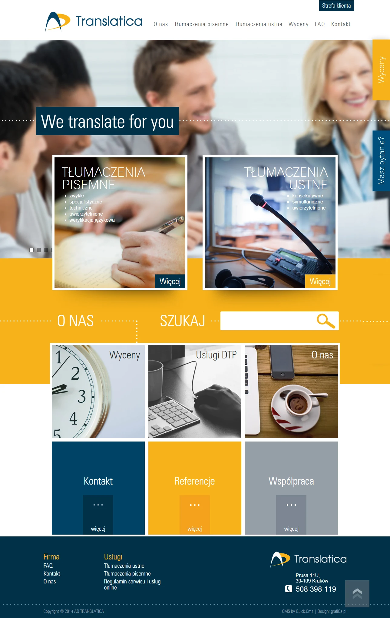ad-translatica.pl – wersja na komputer
