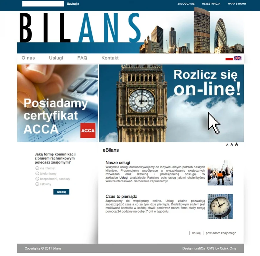 e-bilans.com – wersja na komputer