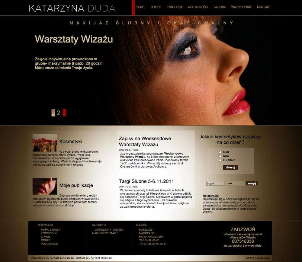 MakijazKrakow.pl – wersja na komputer