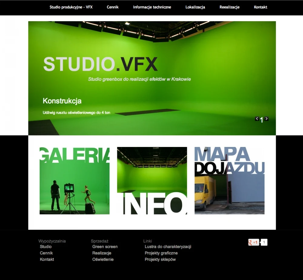 StudioKrakow.pl – wersja na komputer